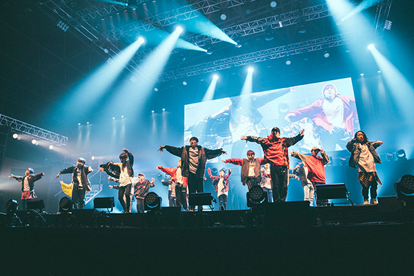 avexダンス教室　発表会の様子