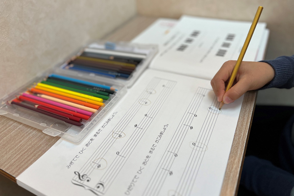 個人教室だから楽譜を読む力もしっかり身につきます