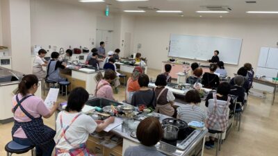 大豆を使った料理教室